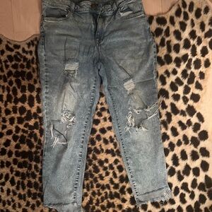 Women’s Maurices High Rise Distressed Jeans